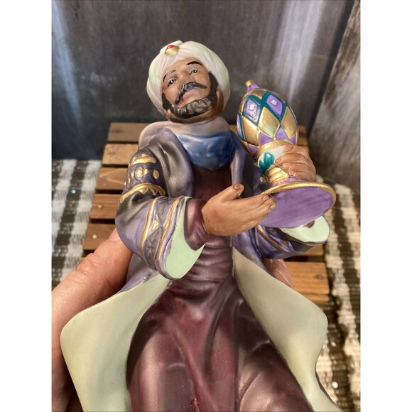 Hawthorne Village Nativity King Balthazar & Standing Camel Porcelain Kinkade - Picture 6 of 14